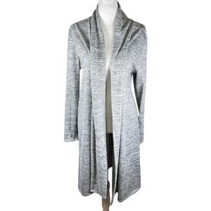 Simplicity by Azul Women's‎ Long Sleeve Open Cardigan Sweater XL Heather Gray